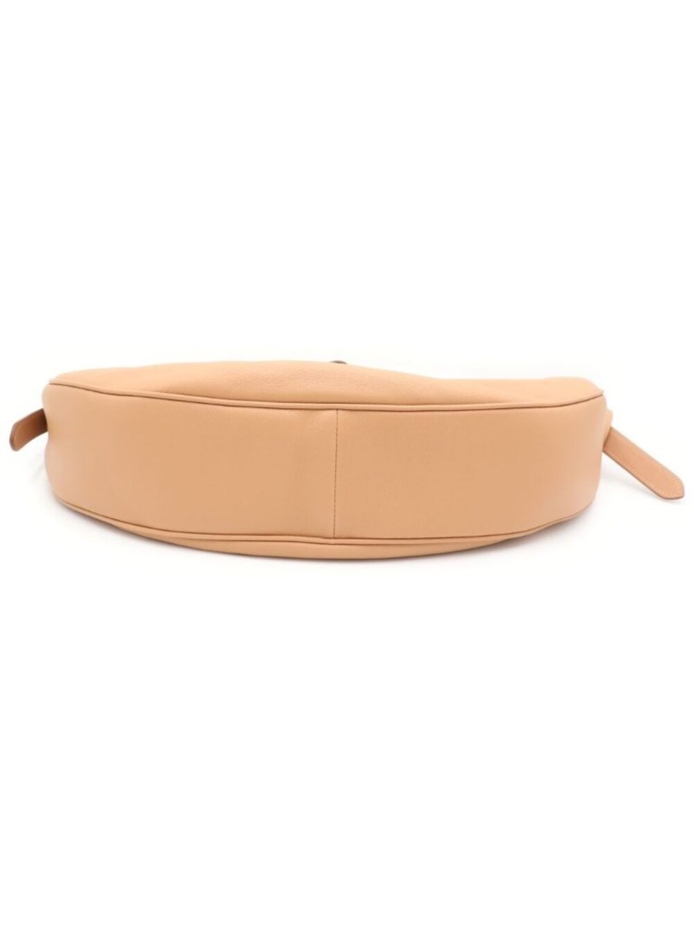Prada Demil Large Cross Belt Bag Beige Leather Gold - Picture 4 of 6